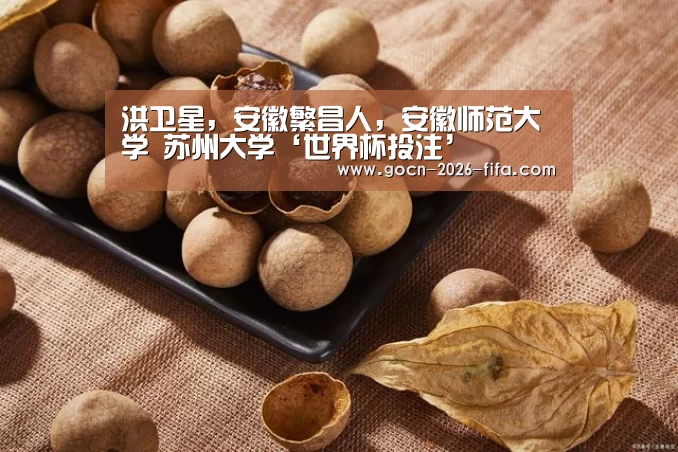 洪卫星,安徽繁昌人,安徽师范大学 苏州大学‘世界杯投注’(图2) 世界杯投注